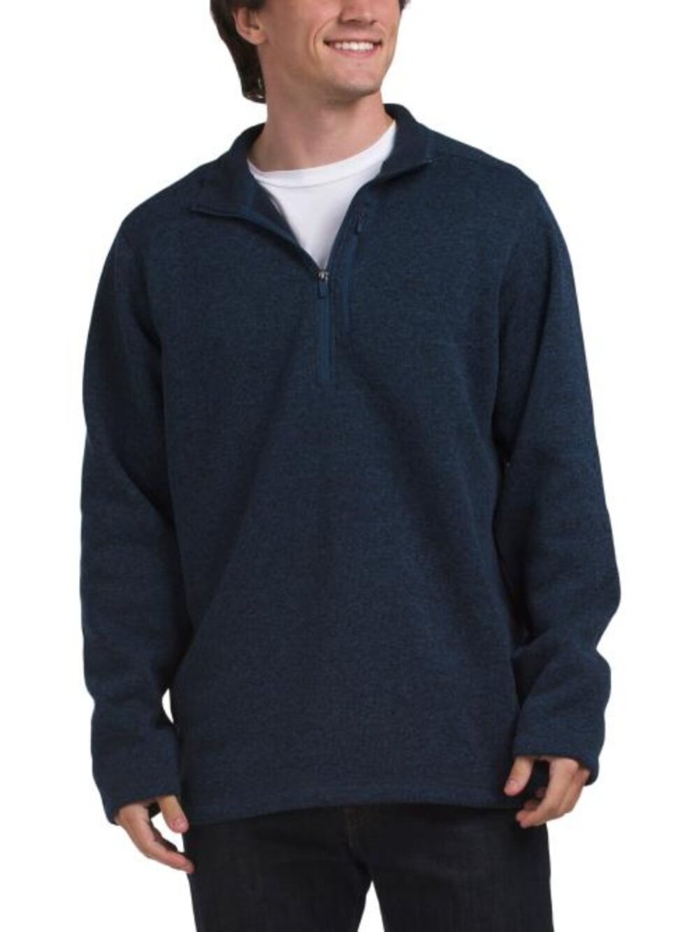 EDDIE BAUER Mt Radiator Fleece Quarter Zip Sweatshirt